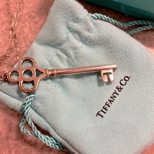 Tiffany Key charm and necklace